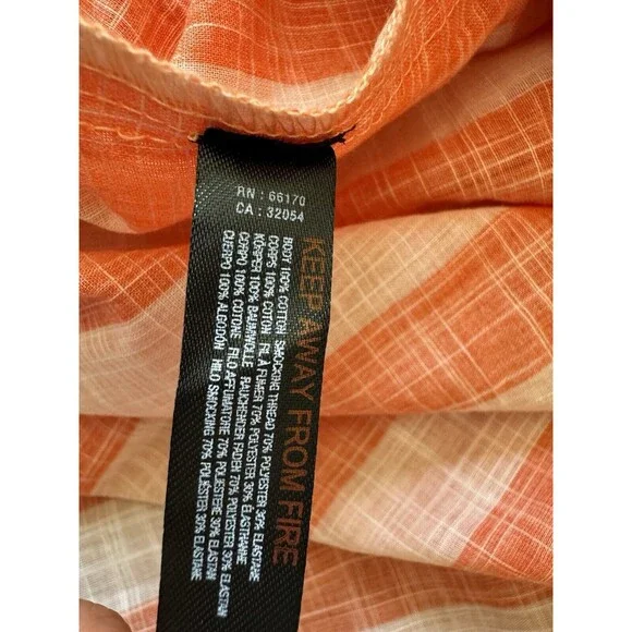 NWT New Anthropologie Red Motif Smocked Midi Dress Cotton Size S Boho Bohemian - Picture 7 of 8